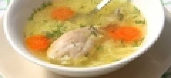Куриный суп для детей